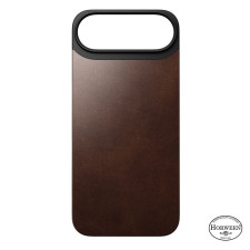Гръб Nomad Magnetic Leather Back, Magsafe за iPhone 17 Air - Кафяв