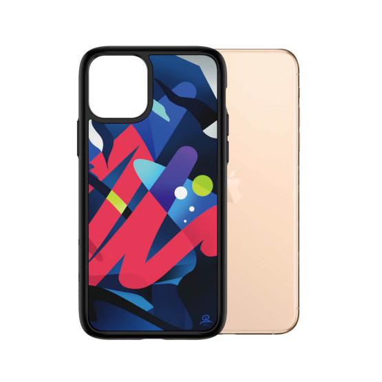 Гръб PanzerGlass Artist Edition ClearCase за Iphone 11 Pro Max - Цветен