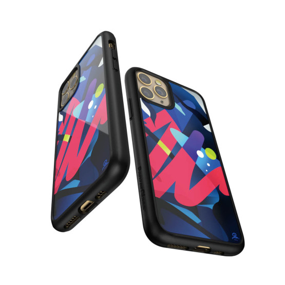 Гръб PanzerGlass Artist Edition ClearCase за Iphone 11 Pro Max - Цветен