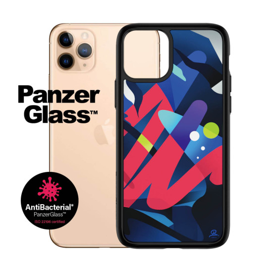 Гръб PanzerGlass Artist Edition ClearCase за Iphone 11 Pro Max - Цветен