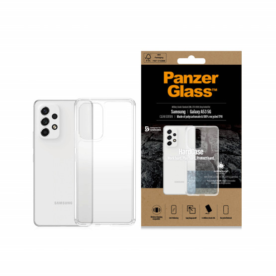 Гръб PanzerGlass Hard Case за Samsung Galaxy A53 5G - Прозрачен