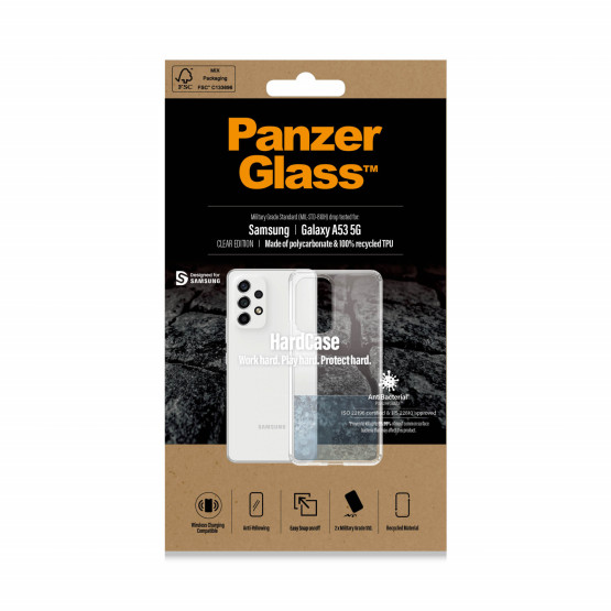 Гръб PanzerGlass Hard Case за Samsung Galaxy A53 5G - Прозрачен
