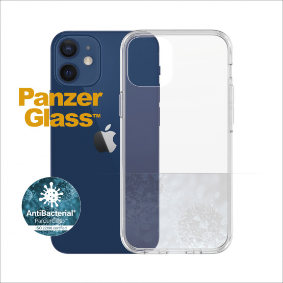 Гръб PanzerGlass за IPhone 12 mini 5.4" AntiBacterial - Прозрачен