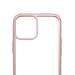 Гръб PanzerGlass за IPhone 12 Pro Max, ClearCase - Rose Gold рамка