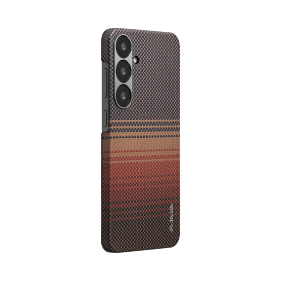 Гръб Pitaka за Samsung Galaxy S25 Plus, Tactile Woven Case, Sunset