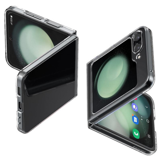Гръб Spigen Air Skin за Samsung Galaxy Z Flip 5 - Прозрачен