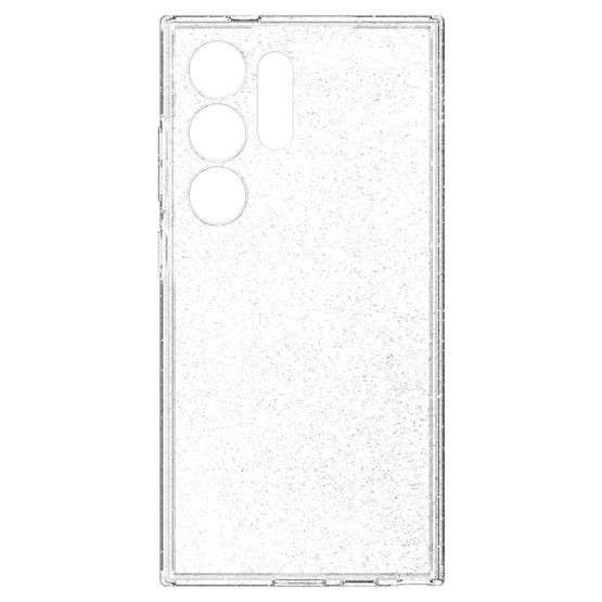 Гръб Spigen Liquid Crystal Glitter за Samsung Galaxy S24 Ultra - Прозрачен