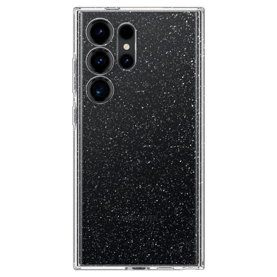 Гръб Spigen Liquid Crystal Glitter за Samsung Galaxy S24 Ultra - Прозрачен