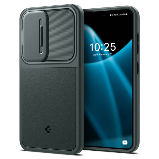 Гръб Spigen Optik Armor за Samsung Galaxy S24 - Зелен