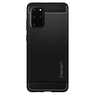 Гръб SPIGEN Rugged Armor за SAMSUNG S20 PLUS - Черен