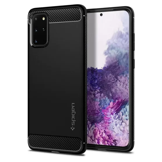 Гръб SPIGEN Rugged Armor за SAMSUNG S20 PLUS - Черен