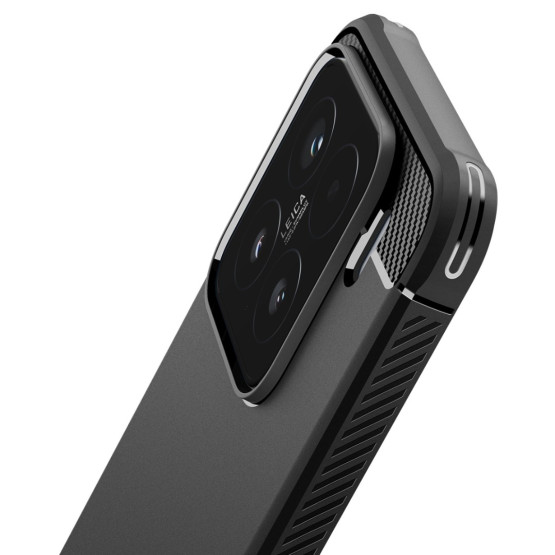 Гръб Spigen Rugged Armor за Xiaomi 15 - Черен