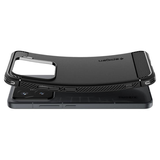 Гръб Spigen Rugged Armor за Xiaomi 15 - Черен