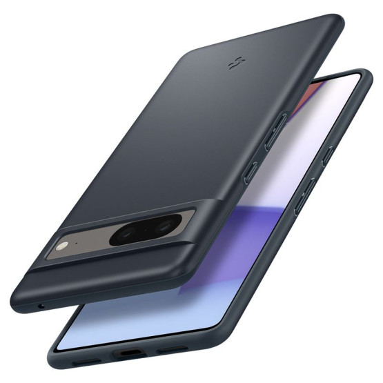 Гръб Spigen Thin Fit за Google Pixel 7 - Тъмно сив