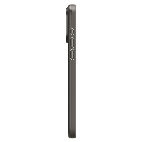 Гръб Spigen Thin Fit за iPhone 15 Pro Max - Тъмно сив