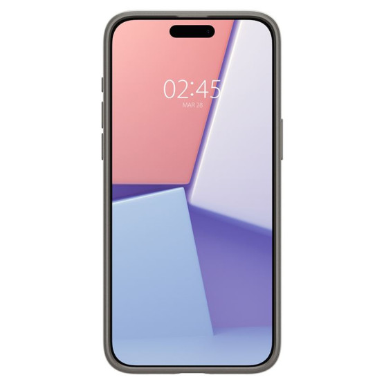 Гръб Spigen Thin Fit за iPhone 15 Pro Max - Тъмно сив