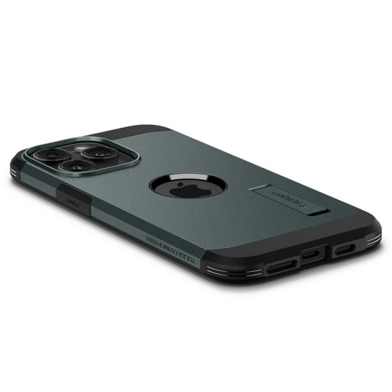 Гръб Spigen Tough Armor MagSafe за iPhone 15 Pro -Зелен