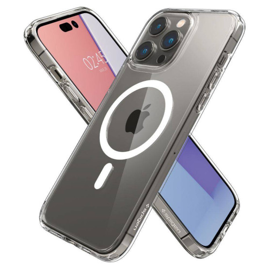 Гръб Spigen Ultra Hybrid Mag за iPhone 14 Pro - Прозрачен
