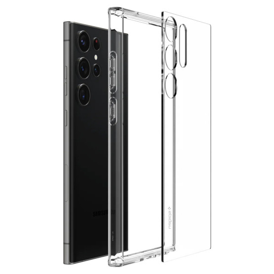 Гръб Spigen Ultra Hybrid за Samsung Galaxy S23 Ultra - Прозрачен