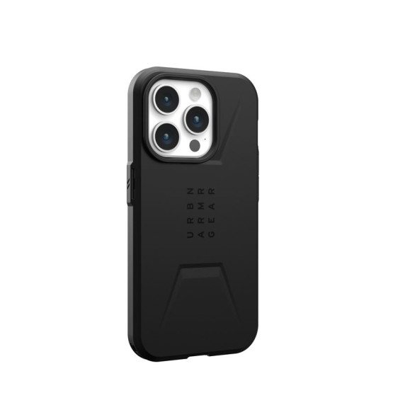 Гръб UAG Civilian MagSafe за iPhone 15 Pro - Черен