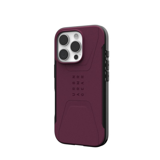 Гръб UAG Civilian Magsafe за iPhone 16 Pro - Бордо