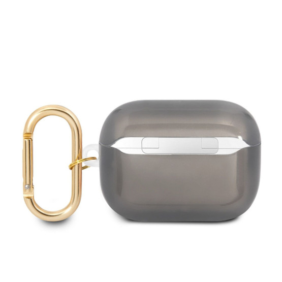 Калъф Guess TPU Printed Stripe Case for Airpods Pro - Черен