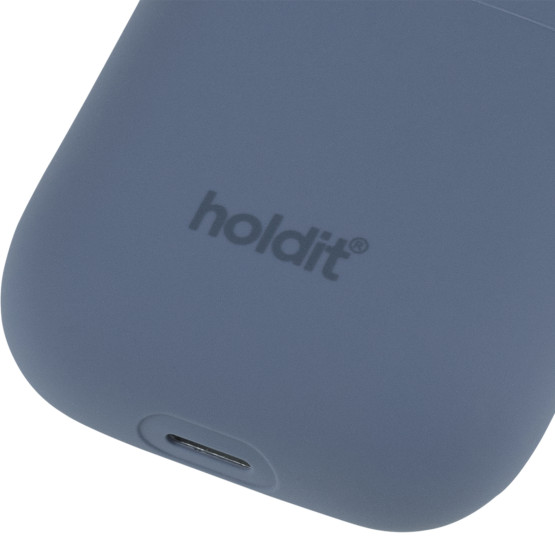 Kaлъф Holdit Silicone Case за AirPods 1/2 - Pacific Blue