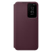 Калъф Samsung Clear View Cover за Galaxy S22 Plus - Бордо, EF-ZS906CEE