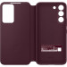 Калъф Samsung Clear View Cover за Galaxy S22 Plus - Бордо, EF-ZS906CEE