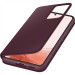 Калъф Samsung Clear View Cover за Galaxy S22 Plus - Бордо, EF-ZS906CEE