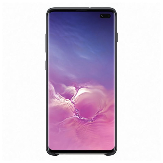 Оригинален гръб Silicone Back cover за Samsung Galaxy S10 - Черен