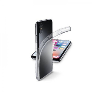 Силиконов гръб Cellular Line за iPhone X/XS - Прозрачен