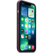 Гръб Apple Leather Case with MagSafe за iPhone 13 Pro Max - Тъмно лилав, MM1M3ZM/A