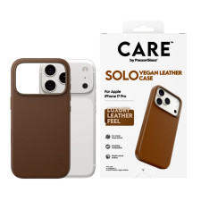 Гръб Care by PanzerGlass за iPhone 17 Pro, Flagship , MagSafe, SOLO- Кафяв
