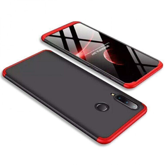 Гръб GKK 3 IN 1 Hard PC Case за Huawei P40 Lite E - Черен