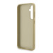 Гръб Guess PU Fixed Glitter 4G Metal Logo Case за Samsung Galaxy S23 FE -Златист