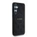 Гръб Guess за Samsung Galaxy S25, PU, Leather 4G, Colored Ring MagSafe Case, Черен