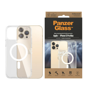 Гръб HardCase PanzerGlass, MagSafe за Apple Iphone 13 Pro Max , Antibacterial - Прозрачен