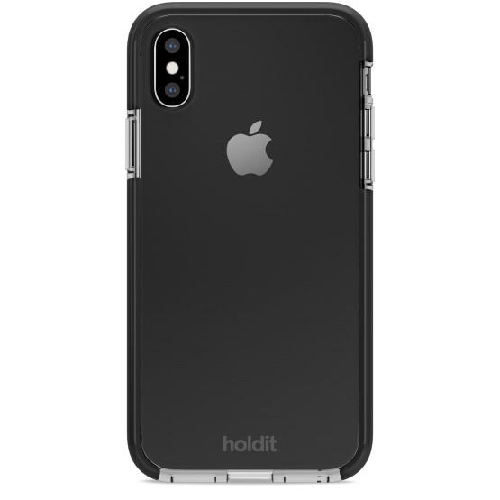 Гръб Holdit Seethru Case за iPhone X/Xs - Черен
