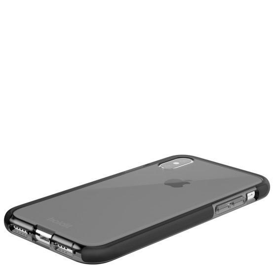 Гръб Holdit Seethru Case за iPhone X/Xs - Черен