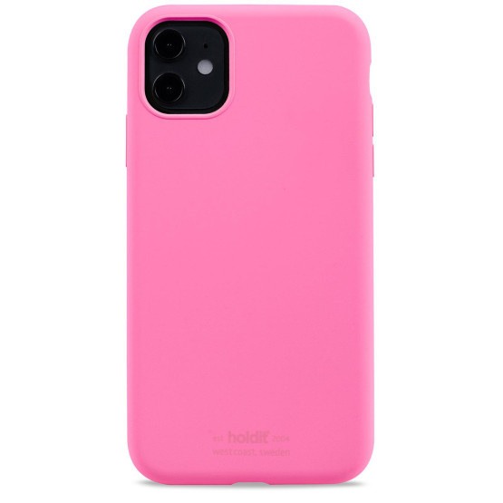 Гръб Holdit Silicone Case за iPhone 11- Розов