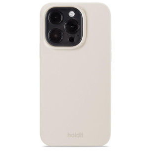 Гръб Holdit Silicone Case за iphone 15 Pro - Light Beige