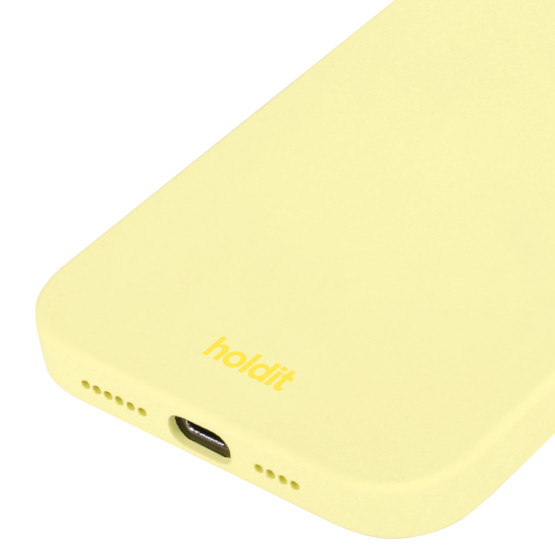 Гръб Holdit Silicone Case за iPhone 15 ProMax - Lemonade