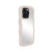 Гръб Holdit Wavy Case за iPhone 15 Pro - Light Beige/Mirror
