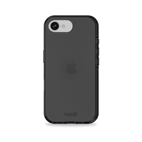 Гръб Holdit за iPhone 16e, Seethru ,Черен