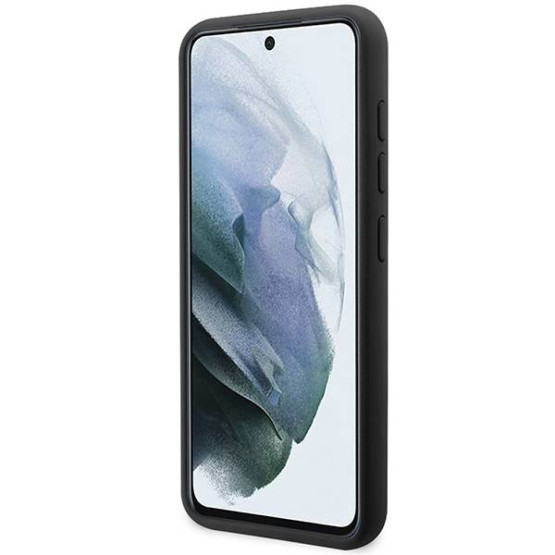 Гръб Karl Lagerfeld Liquid Silicone Choupette NFT Case за Samsung Galaxy S23 - Черен