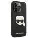 Гръб Karl Lagerfeld PU Saffiano Karl Head Case за iPhone 14 Pro Max - Черен
