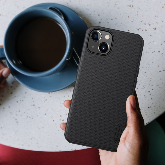 Гръб Nillkin Frosted Shield Pro за Iphone 13 - Черен