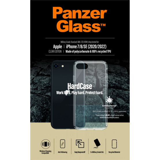 Гръб PanzerGlass Hard Case за iPhone7/8/SE 2020/2022 - Прозрачен
