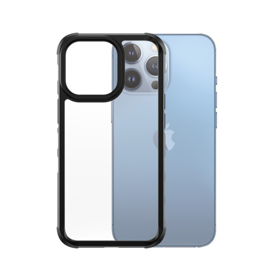 Гръб PanzerGlass SilverBulletCase за Iphone 13 Pro - Черна рамка